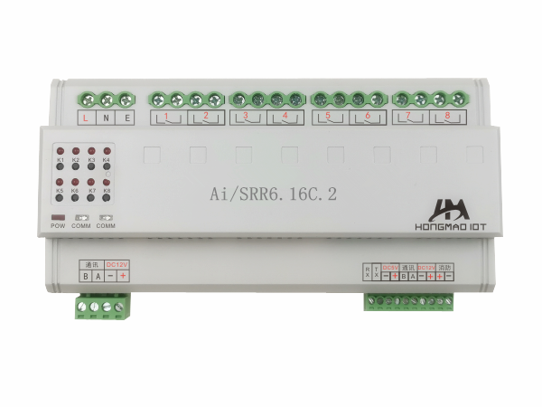 6路16A磁保持继电器模块Ai/SRR6.16C.2